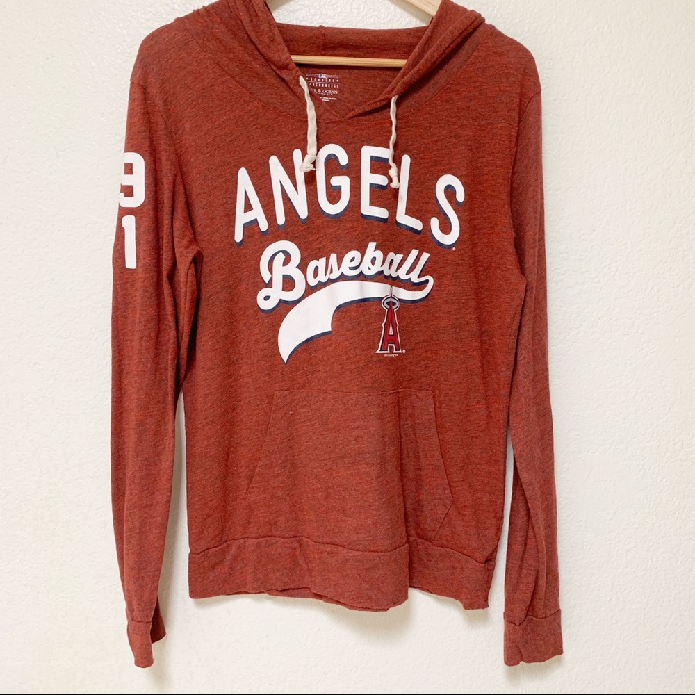 ANGELS Red Drawstring Hoodie XL